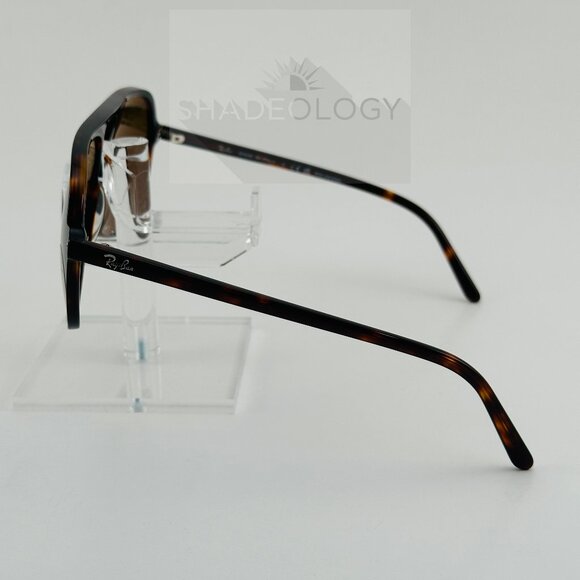 Ray-Ban RB2198 902/57 Bill Polarized Brown Classic B-15 Aviator Unisex Sunglass main image 4